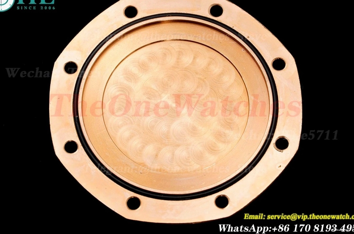 Oak Qtz Ladies RG JJF Swiss 33mm Diamond Grey RG Royal 0405